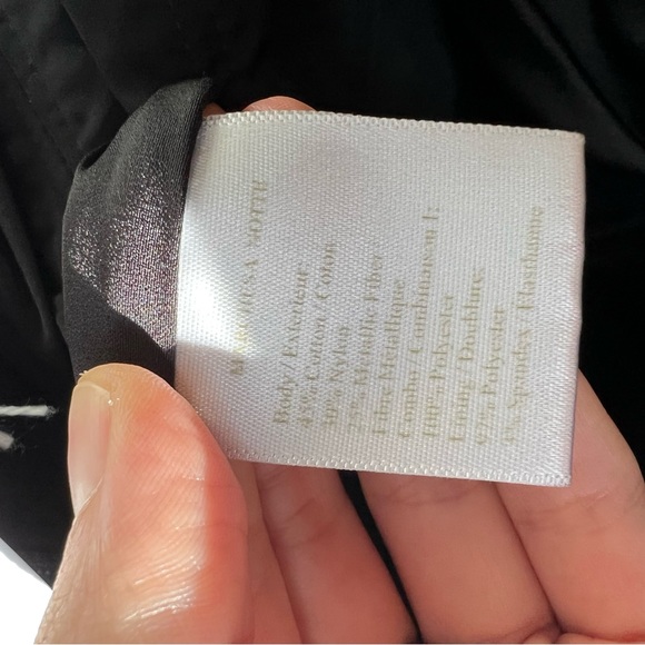 marchesa notte Gilded Gold Strapless Gown maxi dress size 4 CL - Picture 8 of 8